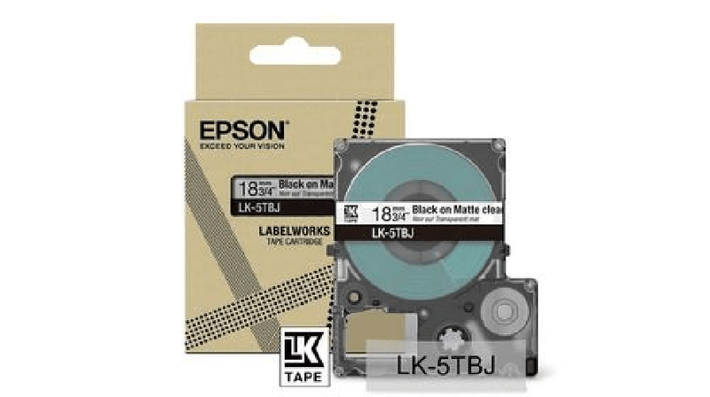 Epson-LK-5TBJ-Nero-Trasparente