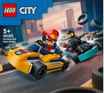 LEGO-City-60400-Go-Kart-e-Piloti-Modellini-da-Costruire-di-Mini-Go-Kart-da-Corsa-Veicoli-Giocattolo-per-Bambini-di-5--Anni