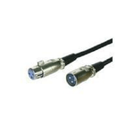 Microconnect XLRMF1 cavo per tastiera, video e mouse 1 m Nero (XLR connection cable 1 meter - XLR 3-pin - XLR 3-pin M-F