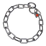 Hs Sprenger Collare per Cani Hs Sprenger Argentato 3 mm Maglie Semilungo (50 cm)