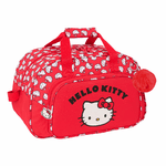 Hello Kitty Borsa da Palestra Hello Kitty Iconic Bianco Rosso 40 x 24 x 23 cm