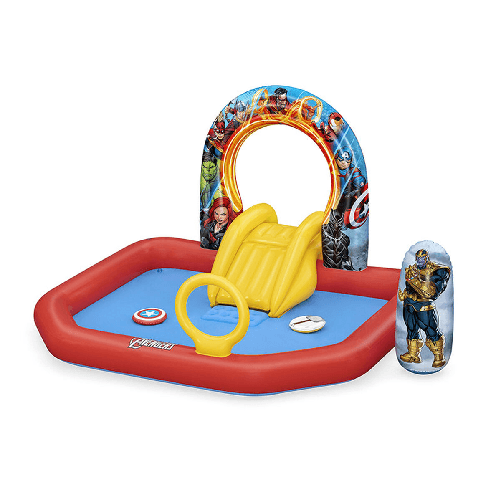 Bestway Piscina Gonfiabile Parco Giochi Avengers 211x198x125 cm +2 Anni Giardino 98800