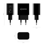 AISENS-A110-0538-Caricabatterie-per-dispositivi-mobili-Nero-Interno