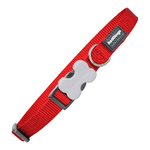 Red Dingo Collare per Cani Red Dingo Liscio Rosso (1,2 x 20-32 cm)