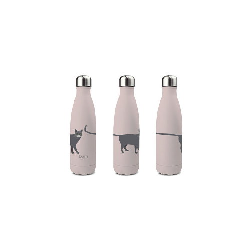 WD LIFESTYLE BOTTIGLIA TERMICA 500ml Gatto DOPPIA PARETE