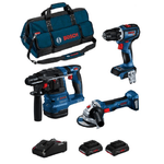 Bosch professional bosch kit bk3013bag (gbh 18v-22 + gsr 18v-90 c +.. 8435587928362