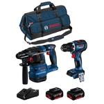 Bosch professional bosch kit bk2020bag (gbh 18v-22 + gsr 18v-90 c +.. 8435587928270