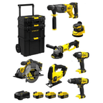 Stanley fatmax v20 stanley fatmax kit svk707 (sfmch900 + sfmcg400 +.. 8435587919643