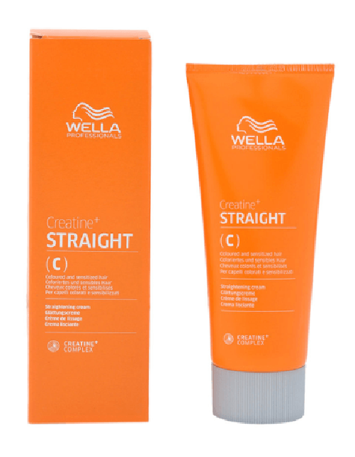 Wella Creatine+ Straight Crema Lisciante per capelli colorati e sensibilizzati 200 ml