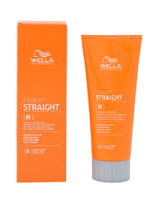 Wella Creatine+ Straight Crema Lisciante per capelli da normali a resistenti 200 ml