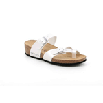 GRUNLAND SCARPE CIABATTE SANDALI DONNA GRUNLAND MEMI CB3044 70 PERLA ORIGINALE PE 2025