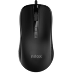 Nilox mousb1014 mouse ufficio usb tipo a ottico 2400 dpi