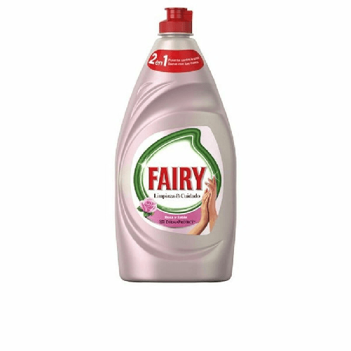 Fairy Detersivo Liquido per Stoviglie Fairy Fairy Rosa Derma Protect Rose 500 ml Concentrato