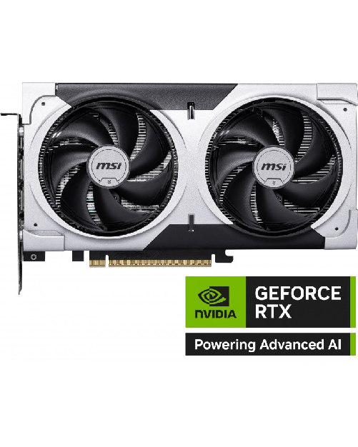MSI Microstar  MSI GeForce RTX 5060 Ti 8G Ventus 2X OC Plus 8GB GDDR7 DLSS4 1*HDMI/3*DisplayPort PCi Ex 5.0 16x