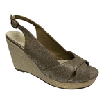 XTI SCARPE SANDALO SANDALI ZEPPA DONNA XTI 45944 PELLE GRIGIO ORIGINALE PE
