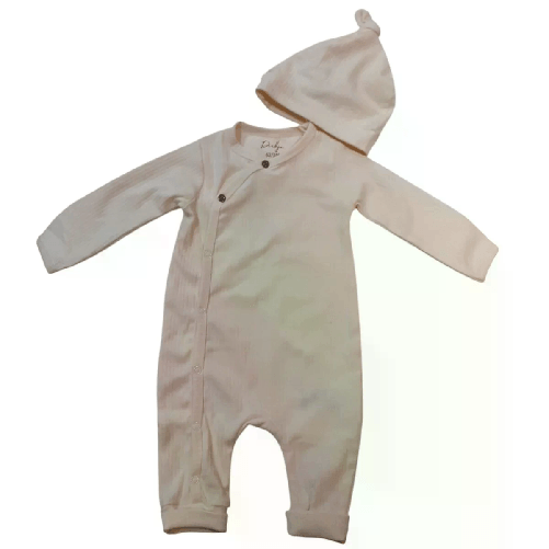 Dirkje Tutina Neonato Unisex + Cappellino In Cotone Biologico WN1240