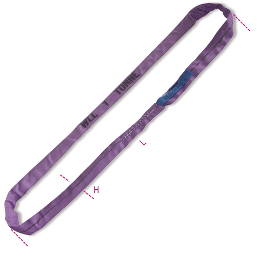 BETA Brache ad anello continuo 1t in poliestere viola 8170 robur