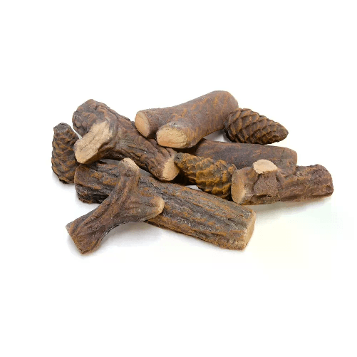 Tempo Style - Set di 9 pezzi in ceramica effetto legno per il vostro camino a bioetanolo o a gas