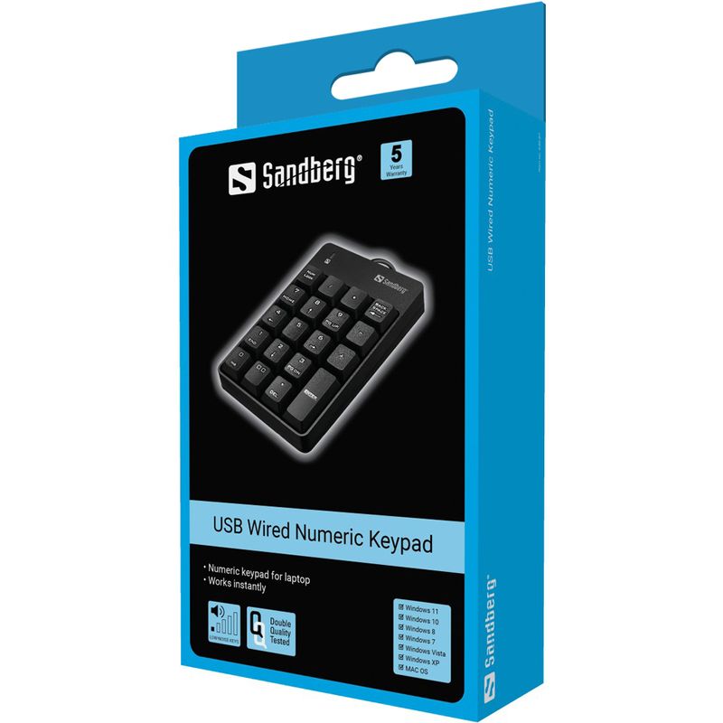 Sandberg-USB-Wired-Numeric-Keypad