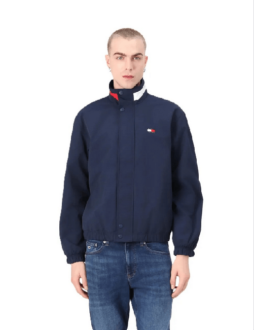 TOMMY JEANS GIUBBINO GIUBBOTTO UOMO TOMMY JEANS DM0DM20900 BLU ORIGINALE PE 2025