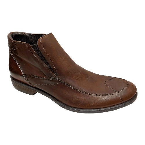 CAFE&apos;NOIR SCARPE STIVALETTO STIVALI UOMO CAFENOIR SI 84 PELLE MARRONE ORIGINALE AI