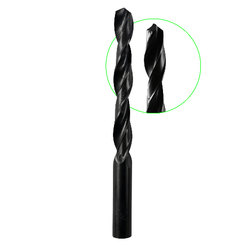 JBM PUNTA AD ELICA HSS 4241 12X151MM, NERO