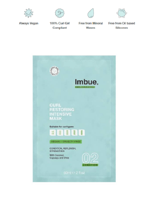 Imbue. Imbue Curl Restoring Intensive Mask 60ml