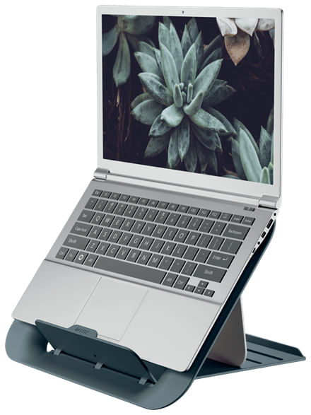 Leitz-Ergo-Cosy-Supporto-per-computer-portatile-Grigio-432-cm--17---Leitz-Cosy-Adjustable-Laptop-Stand-Velvet-Grey-