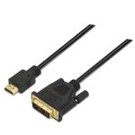 AISENS A117-0090 cavo e adattatore video 1,8 m HDMI tipo A (Standard) DVI 18+1 Nero