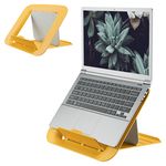 Leitz Ergo Cosy Supporto per computer portatile Giallo 43,2 cm [17] (Leitz Cosy Adjustable Laptop Stand Warm Yellow)