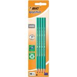 Bic-Evolution-Pack-di-4-pensio-di-grafite-esagonale---Ultra--Resistant-Hb-Mine---senza-legno---Non-Splinter