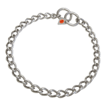 Hs Sprenger Collare per Cani Hs Sprenger Argentato 3 mm Mat Maglie Ritorto (65 cm)