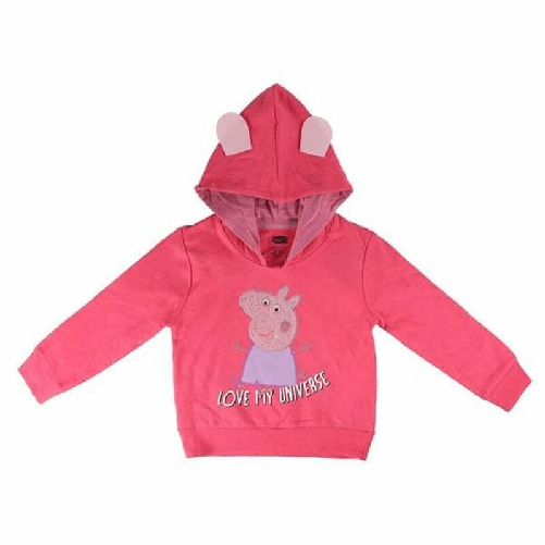Peppa Pig Felpa con Cappuccio da Bambina Peppa Pig