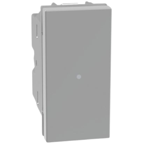 Bticino jg4051 serie matixgo interruttore assiale 1p 10ax 250v illuminabile *** colore grigio