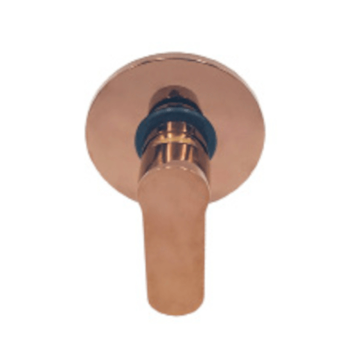 OGOMONDO Miscelatore doccia da parete oceania ad incasso ottone colore oro rosa *** confezione 1