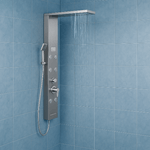 OGOMONDO Colonna pannello doccia 4 funzioni york-1 display controllo temperatura cromo