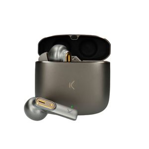 Ksix Cuffie wireless KSIX Spark con Bluetooth 5.2 - MIC dual con rumore e cancellazione del suono HD senza perdita