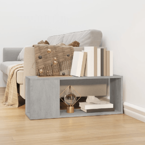 VidaXL Mobile TV Grigio Cemento 80x24x32 cm in Truciolato