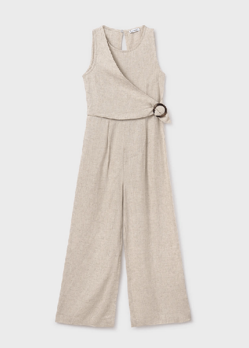 MAYORAL TUTA TUTE CERIMONIA RAGAZZA MAYORAL 6862 06862 LINO 15 BEIGE ORIGINALE PE 2025