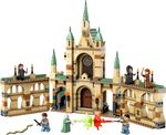 LEGO-Harry-Potter-76415-La-battaglia-di-Hogwarts-Castello-Giocattolo-con-Minifigure-di-Bellatrix-Lestrange-e-Voldemort