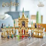 LEGO-Harry-Potter-76415-La-battaglia-di-Hogwarts-Castello-Giocattolo-con-Minifigure-di-Bellatrix-Lestrange-e-Voldemort