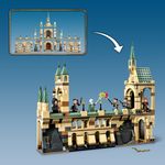 LEGO-Harry-Potter-76415-La-battaglia-di-Hogwarts-Castello-Giocattolo-con-Minifigure-di-Bellatrix-Lestrange-e-Voldemort