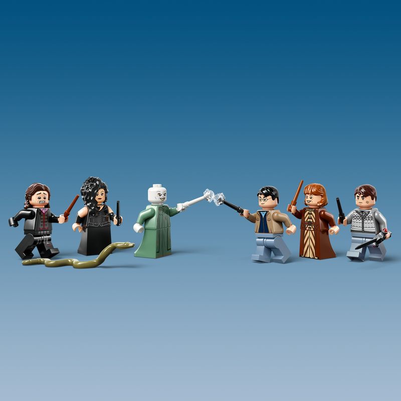 LEGO-Harry-Potter-76415-La-battaglia-di-Hogwarts-Castello-Giocattolo-con-Minifigure-di-Bellatrix-Lestrange-e-Voldemort