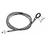 Ama filo freno 3x2500mm con testa a cappio confezione da 25 pezzi