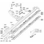 Ama Asta forata da 19 sezioni 2" adattabile a Europa Bcs 56151414