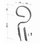 Ama Molla flex Jackpot con vomere 32x12mm