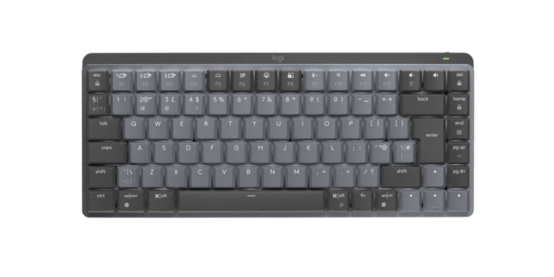 Logitech-MX-Mini-Mechanical-tastiera-RF-Wireless-QWERTY-Inglese-UK-Grafite-Grigio