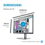 HP-Z24u-G3-Monitor-PC-61-cm--24---1920-x-1200-Pixel-WUXGA-LED-Argento