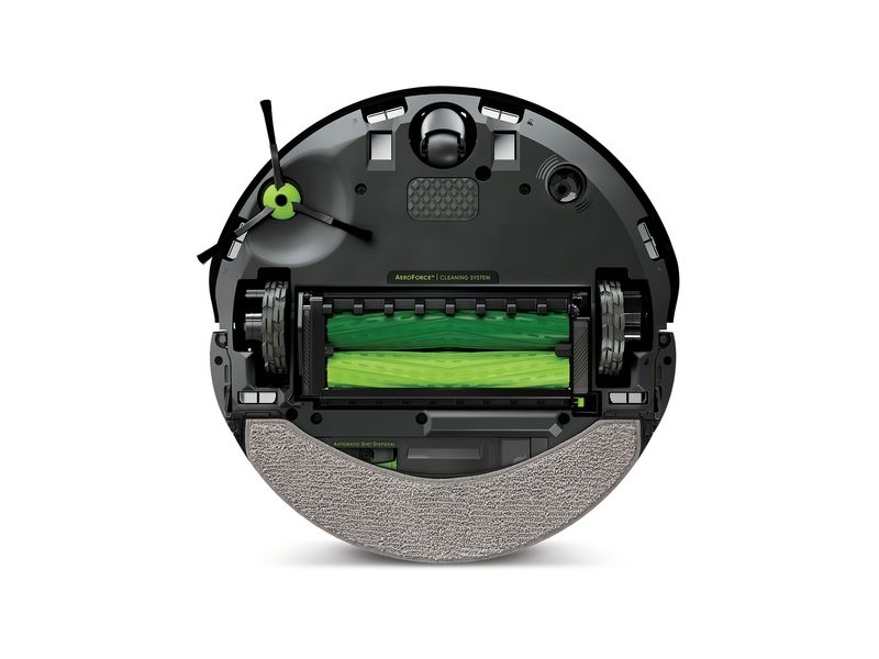 iRobot-Roomba-Combo-j7--aspirapolvere-robot-Senza-sacchetto-Nero-Acciaio-inossidabile