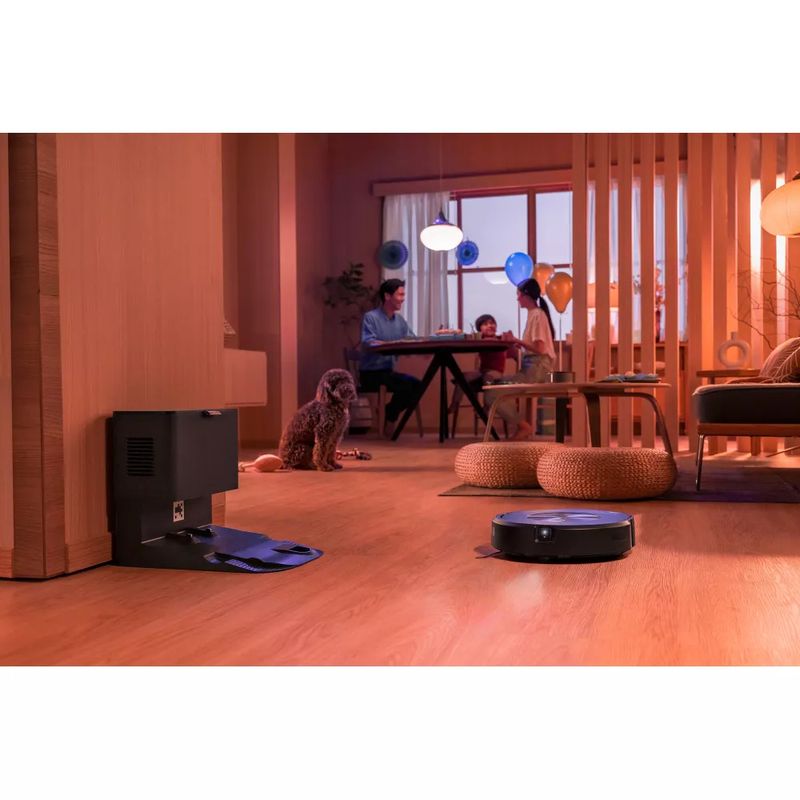 iRobot-Roomba-Combo-j7--aspirapolvere-robot-Senza-sacchetto-Nero-Acciaio-inossidabile